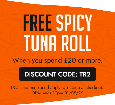 Spend £20 at Osaka and get a free salmon nigiri!